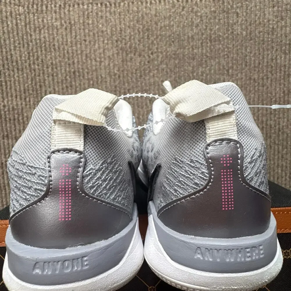 Nike Sabrina 2 Lily Youth 5.5 White Pinksicle Cement Grey basketball shoes
